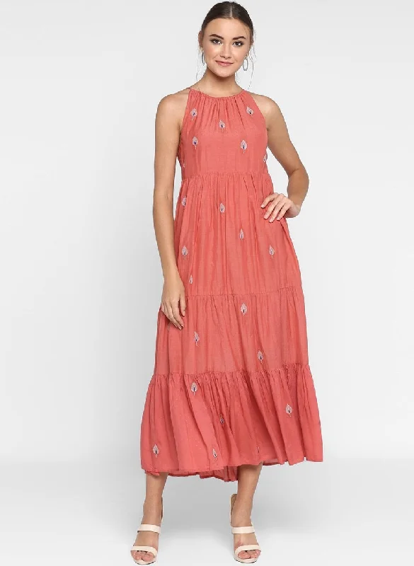 Women's Peony noodle strap dress - The Burnt Soul