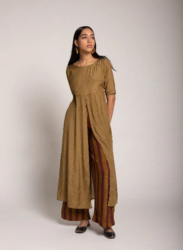 Women's Noor Slit Kurta - The Burnt Soul