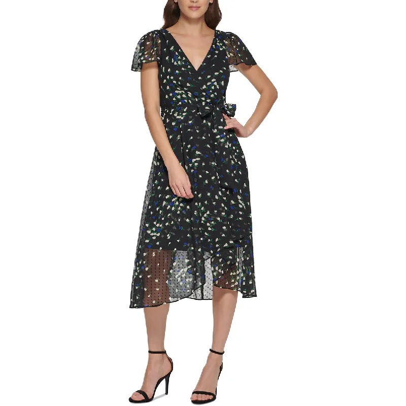 DKNY Womens  Midi Dress