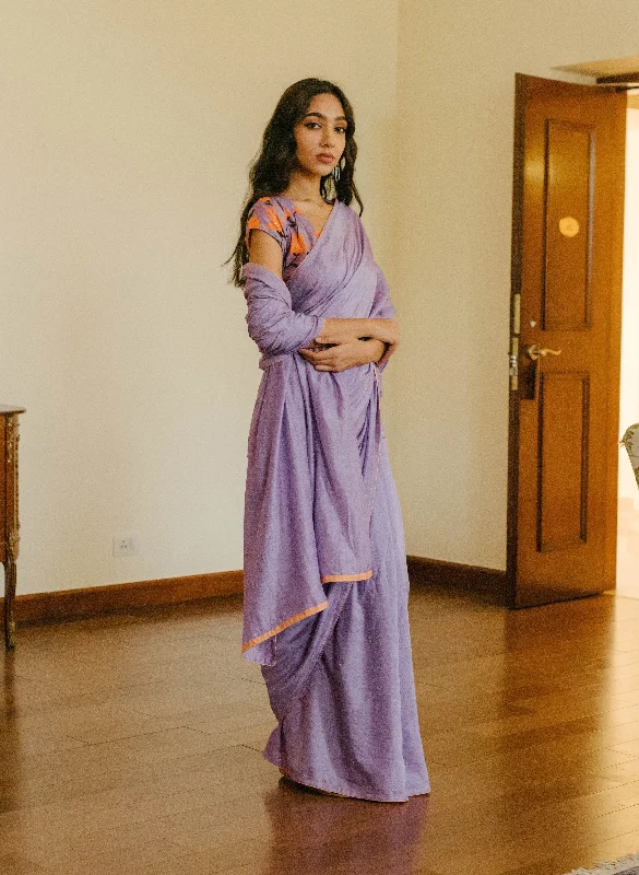 Women's Rimjhim Saree - The Burnt Soul