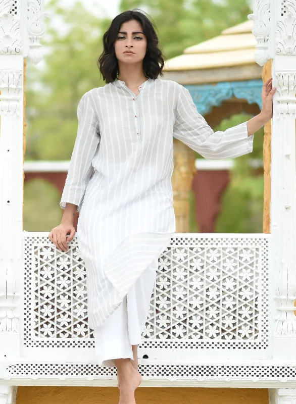 Women's Earl Long KURTA - The Burnt Soul