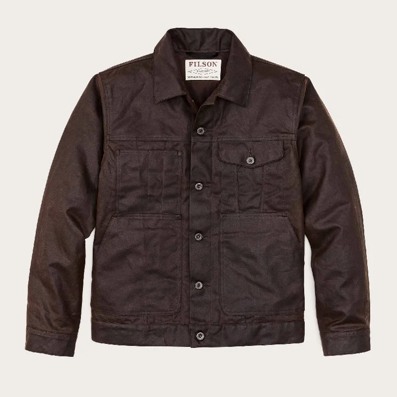 TIN CLOTH SHORT LINED CRUISER JACKET