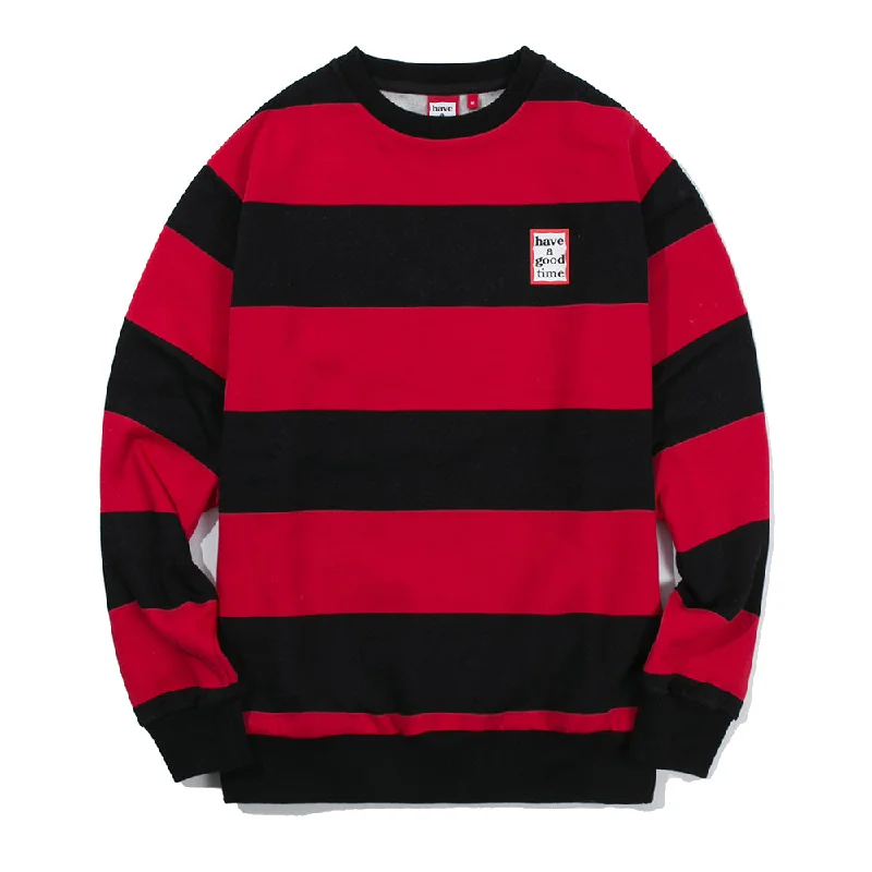 Stripe Crewneck