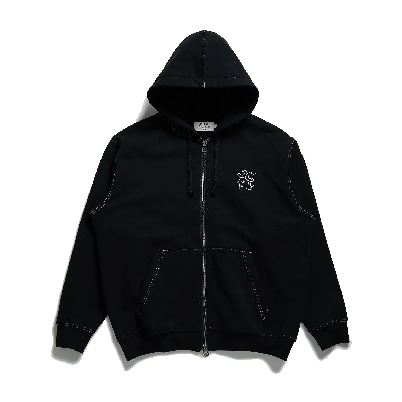 Queenhead Zip Hoodie