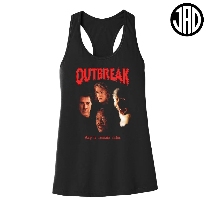 Outbreak Deathrow - Women's Racerback Tank