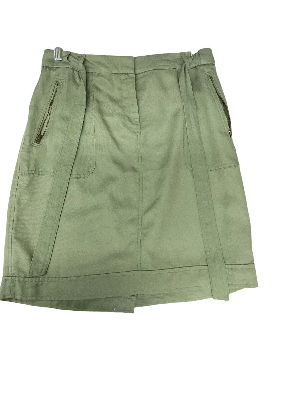 Skirt Mini & Short By Loft In Green, Size: 4