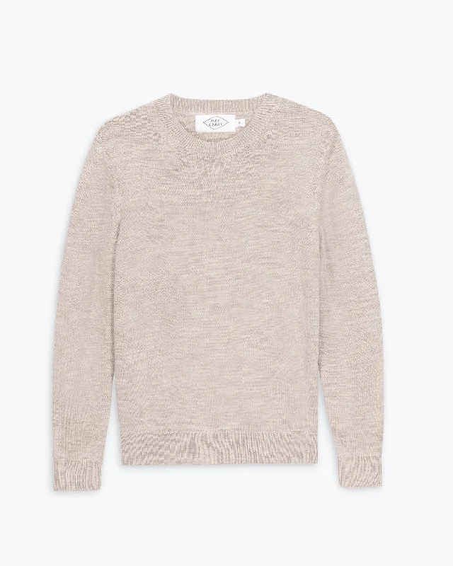 Alex Crane Bone Campo Merino Wool Sweater