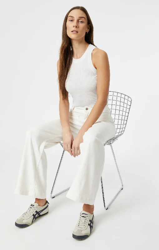 PALOMA MARINE WIDE LEG IN WHITE LA BLUE