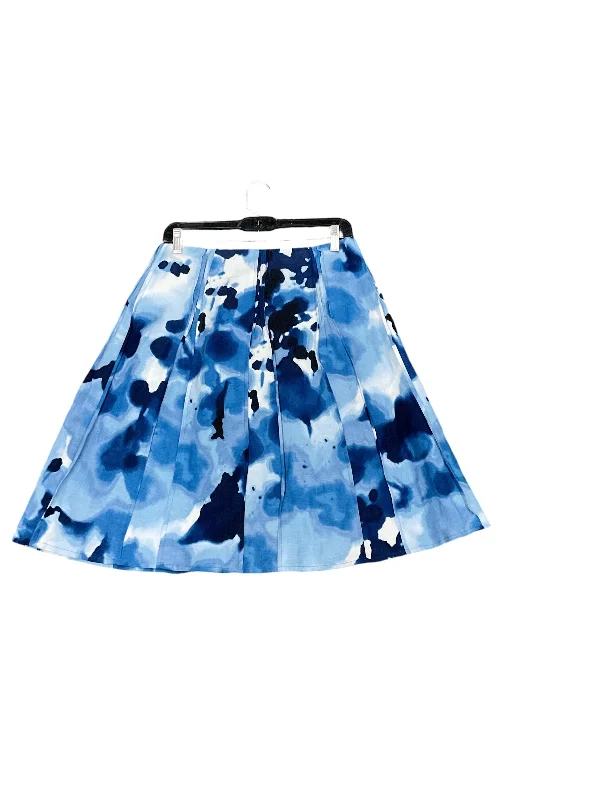 Skirt Midi By Calvin Klein In Blue, Size: 2