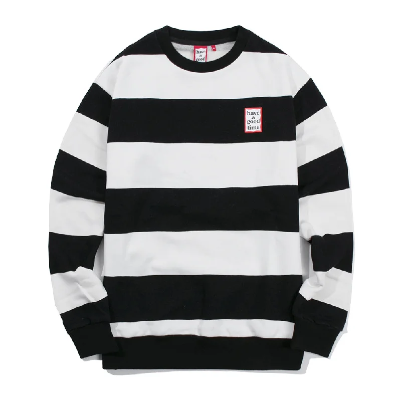 Stripe Crewneck