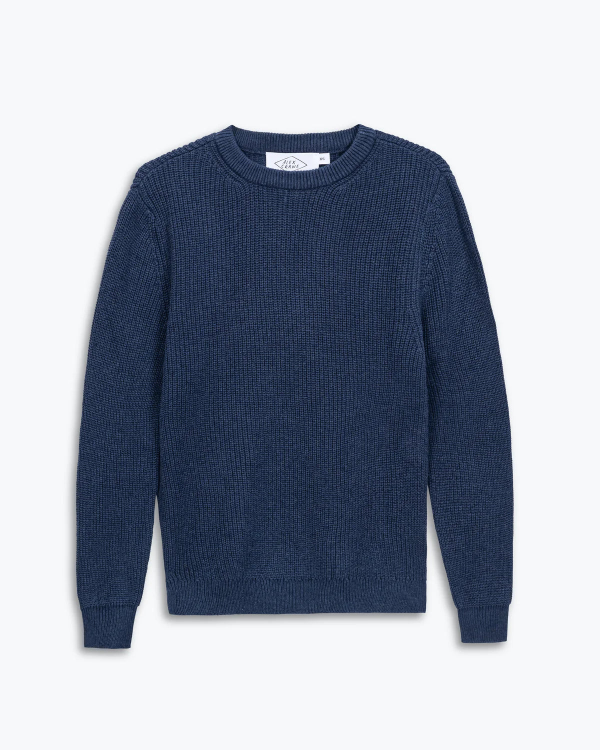 Alex Crane Indigo Blue Bay Cotton Sweater