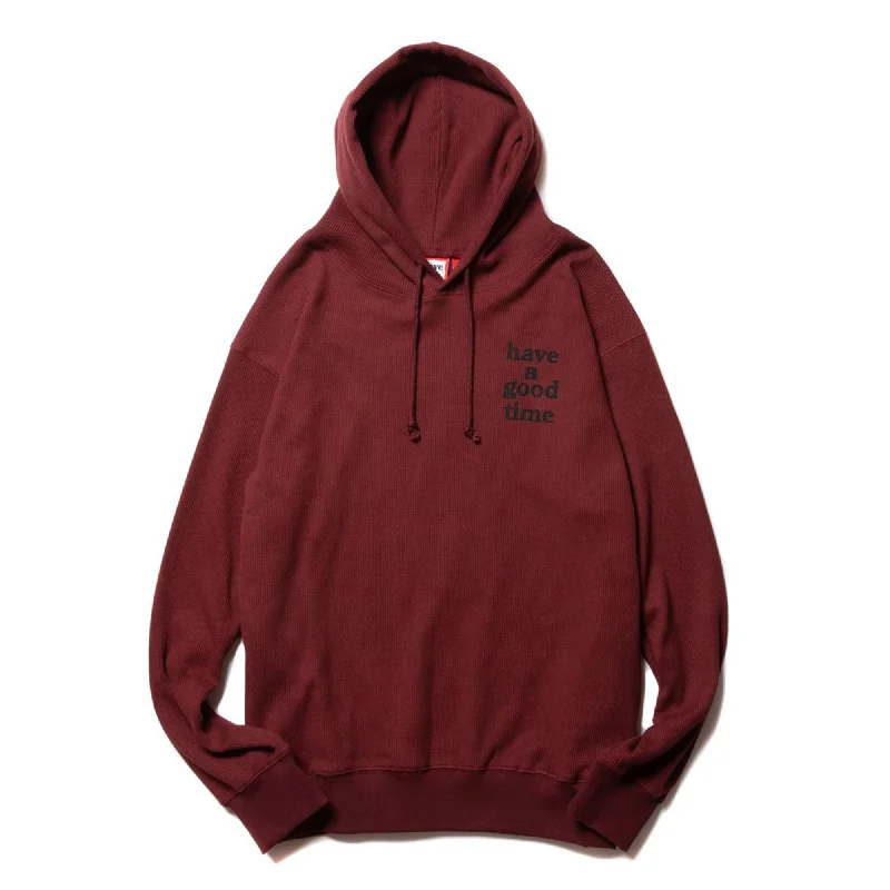 Logo Thermal Pullover Hoodie