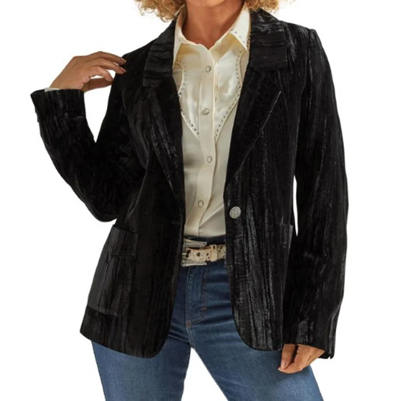 Wrangler Women's Black Party Blazer