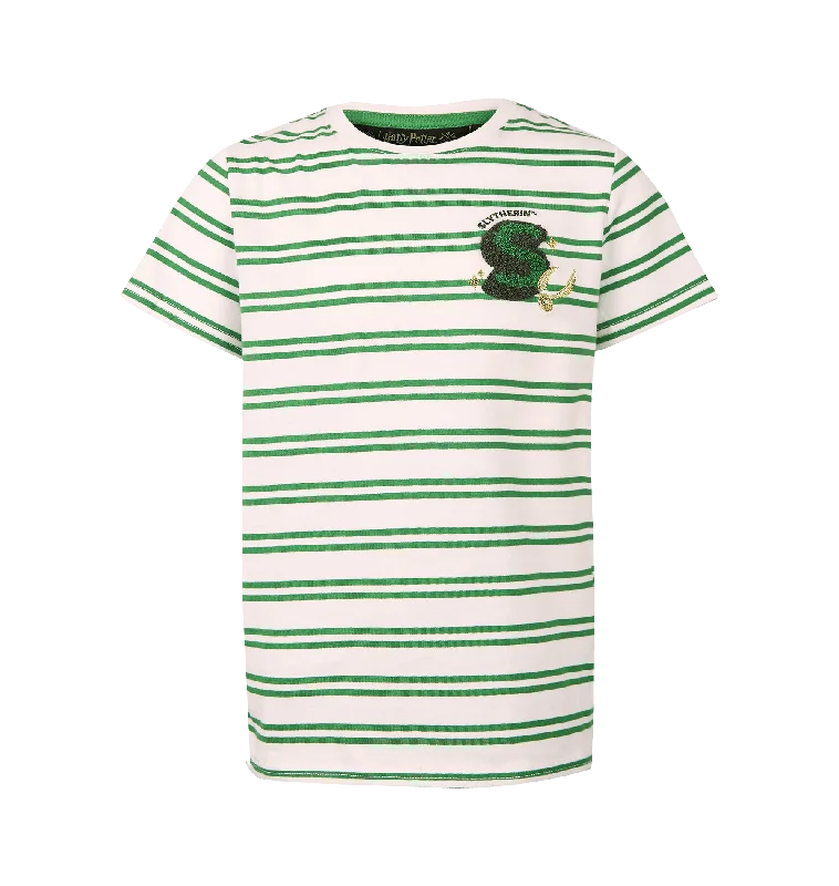 Kids Slytherin Striped T-Shirt