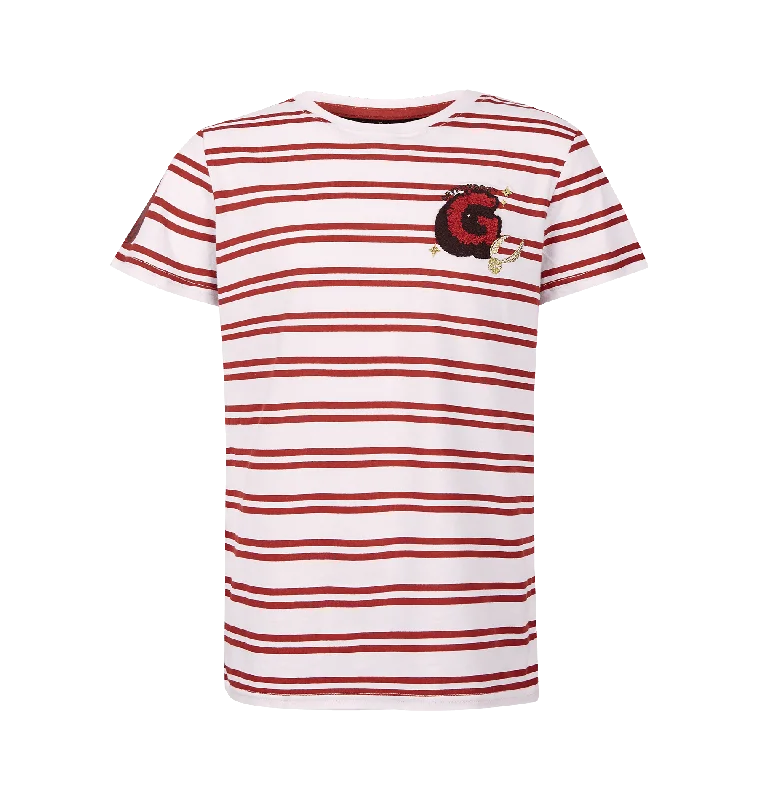 Kids Gryffindor Striped T-Shirt