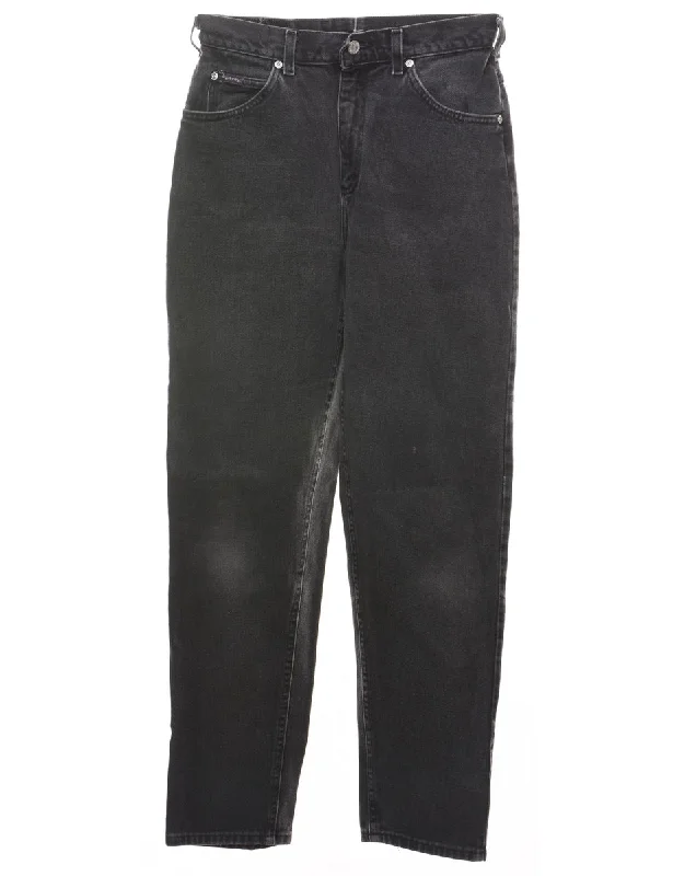 Lee Riders Black Tapered Jeans - W26 L32