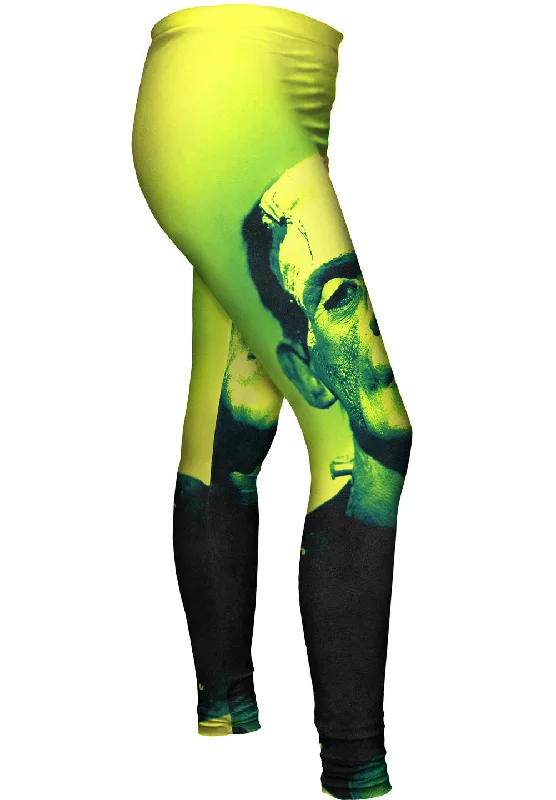 Popart Frankenstein Monster Yellow And Green