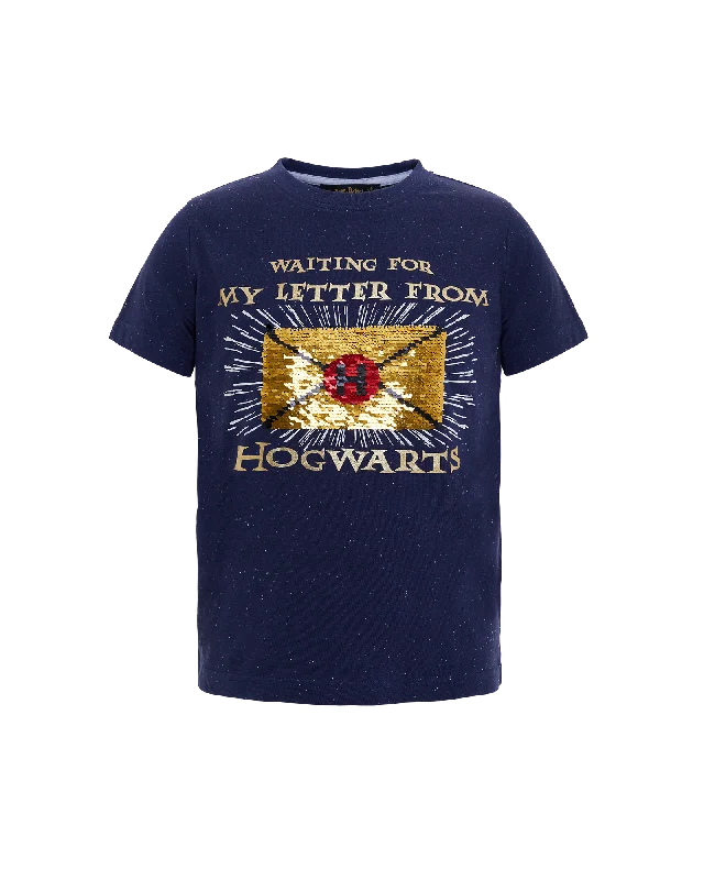 Kids "Waiting For My Letter" Sequin T-Shirt