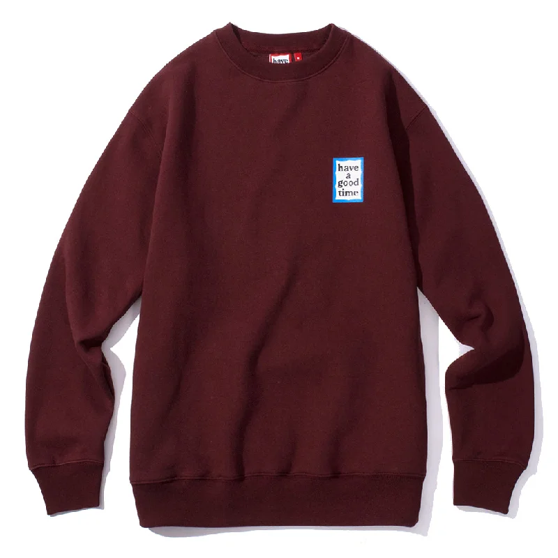 Mini Blue Frame Crewneck