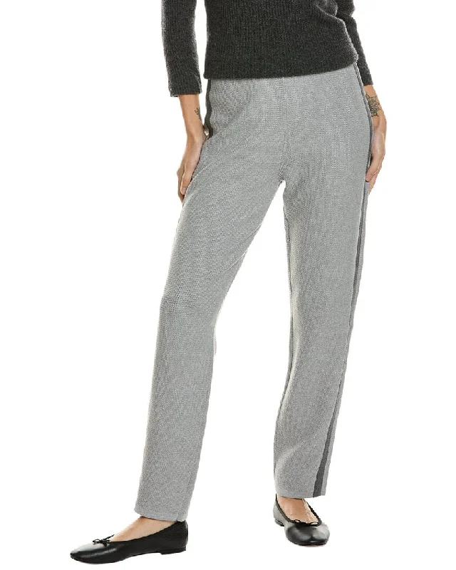 St. John Melange Spectator Stretch Pique Knit Pant