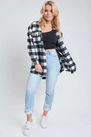 Black White Buffalo Plaid