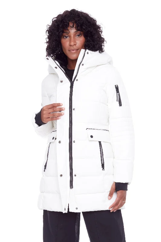 KOOTNEY | WOMEN'S VEGAN DOWN (RECYCLED) MID-LENGTH PARKA