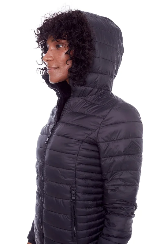 YOHO LADIES' | WOMEN'S VEGAN DOWN (RECYCLED) LIGHTWEIGHT PACKABLE PUFFER